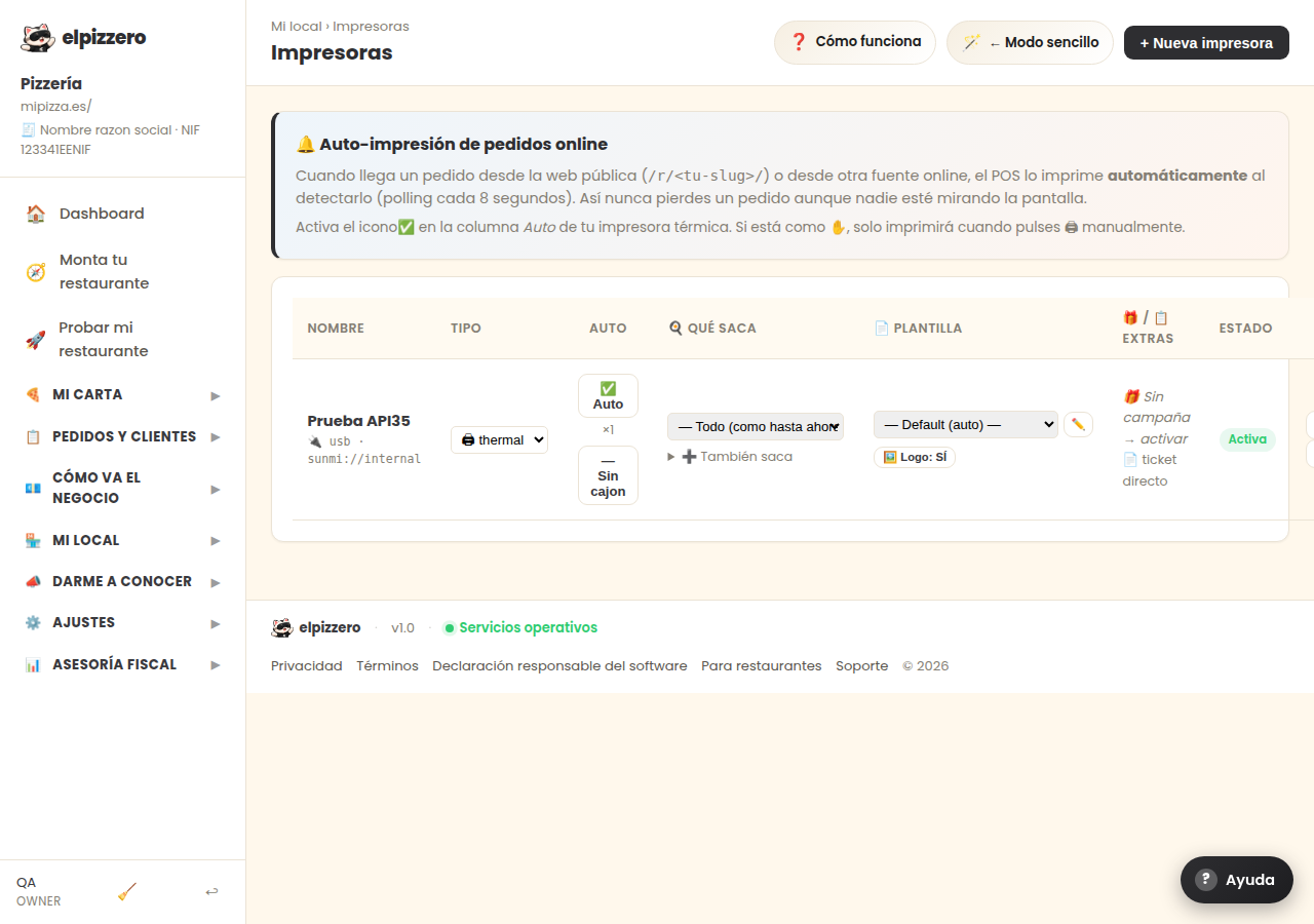 Tus impresoras