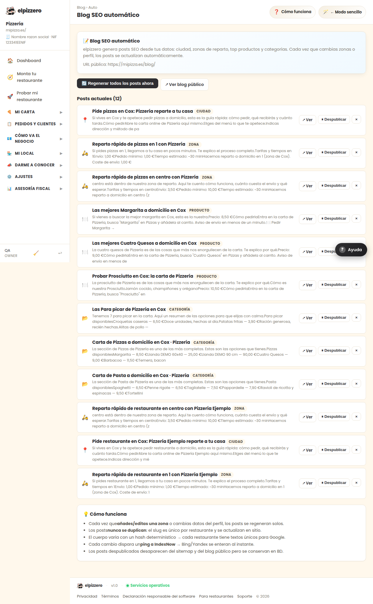 Blog automático (SEO)