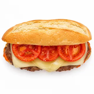 bocadillo de hamburguesa