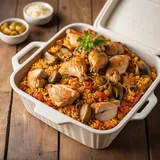 Chicken paella
