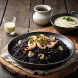 墨鱼汁饭