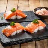 Nigiri z łososiem (2)